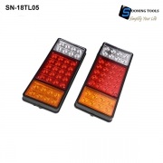LED Tail Lights 12V Trailer Truck Ute Caravan Rear Tail Lamps 36LED 3-Color