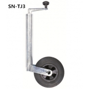 48mm jockey wheel with 200x50mm  plastic rim wheel