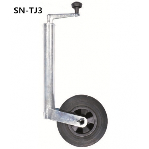 48mm jockey wheel with 200x50mm  plastic rim wheel