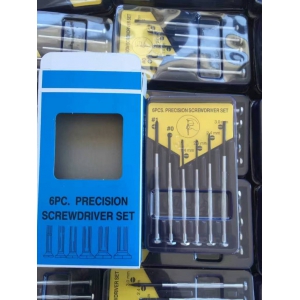 6pc Precision screwdriver set